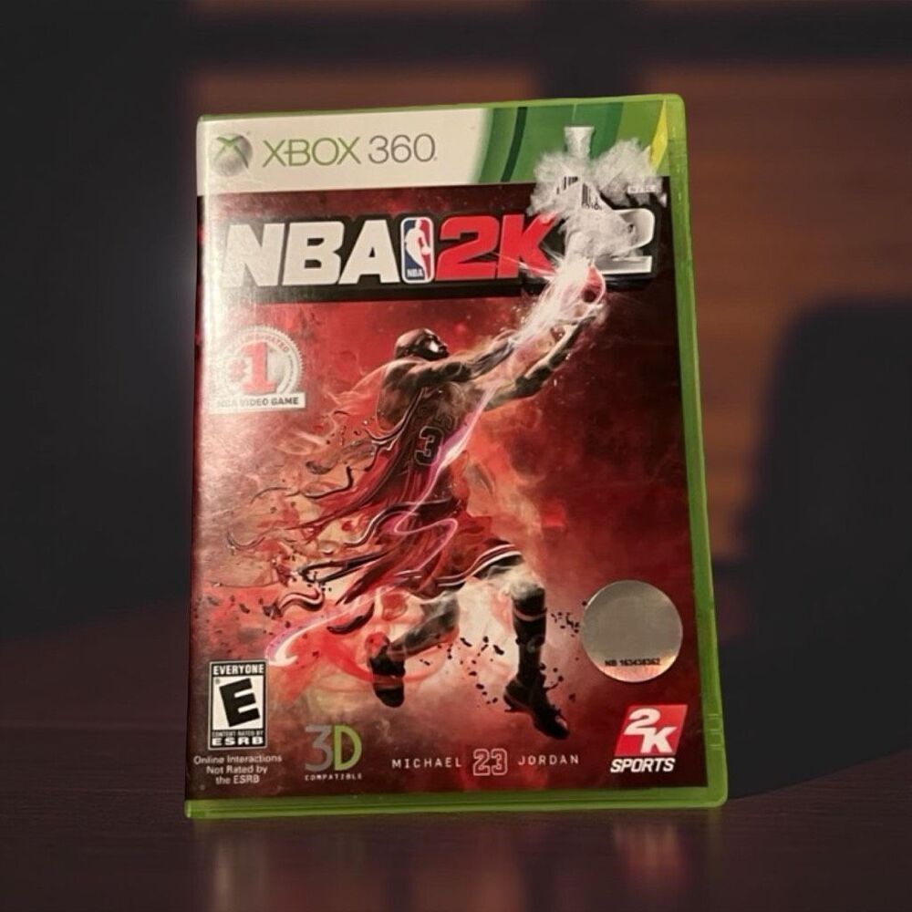 2012 XBOX 360 NBA 2K 12 Video Game